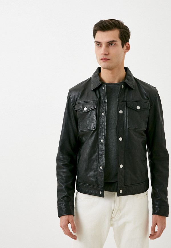 фото Куртка кожаная urban fashion for men