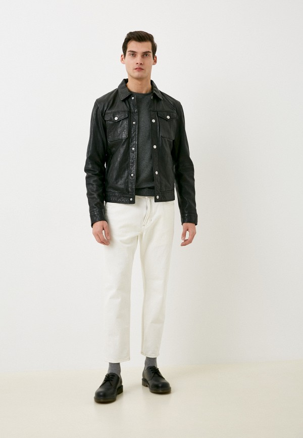 фото Куртка кожаная urban fashion for men
