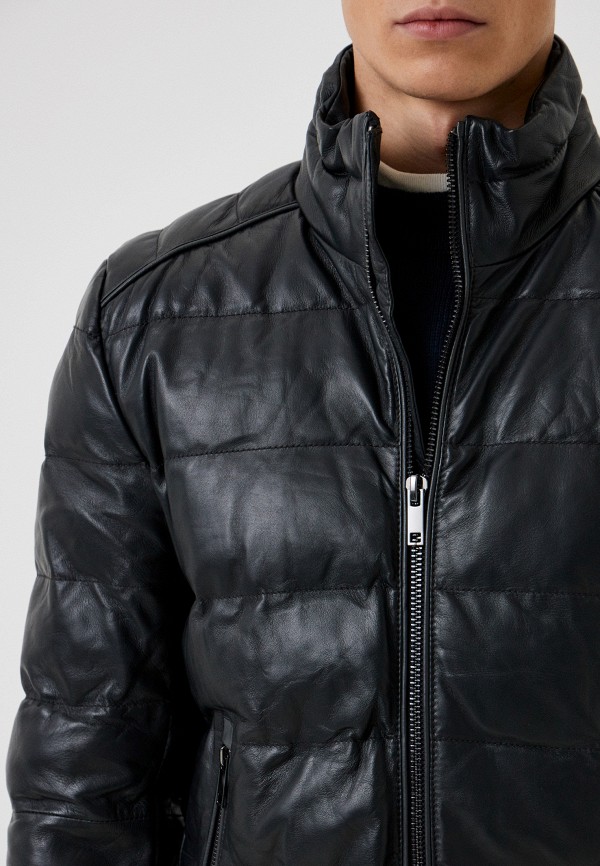 фото Куртка кожаная утепленная urban fashion for men