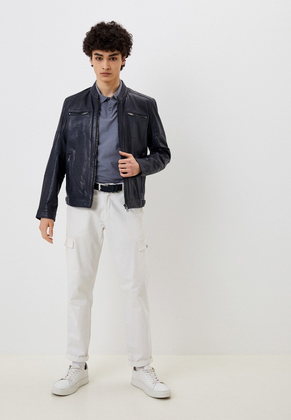 фото Куртка кожаная urban fashion for men