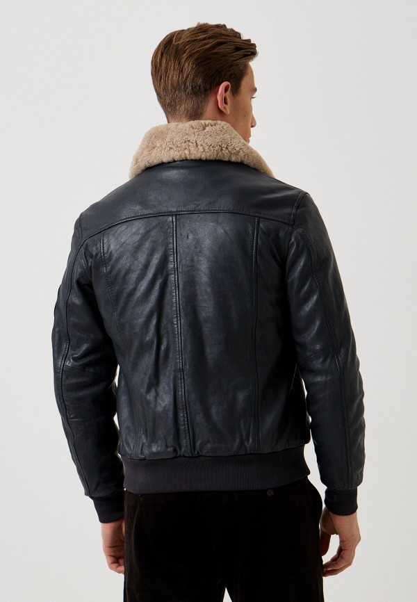 фото Куртка кожаная утепленная urban fashion for men