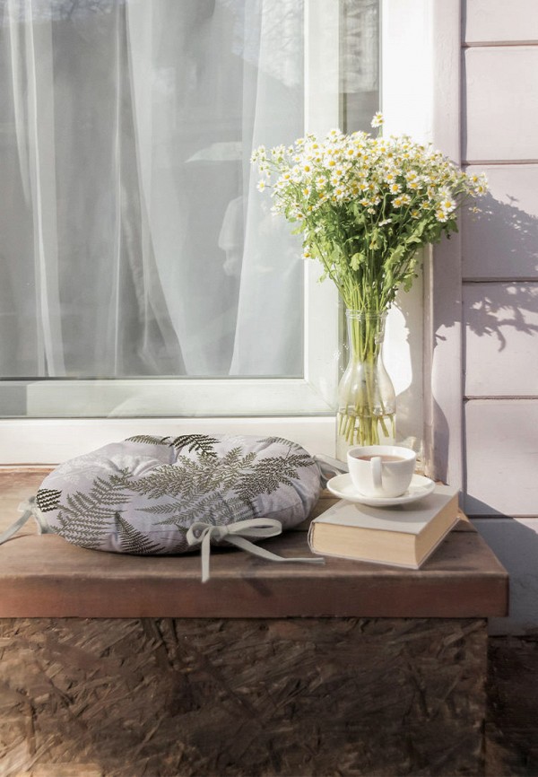 фото Комплект подушек на стул унисон