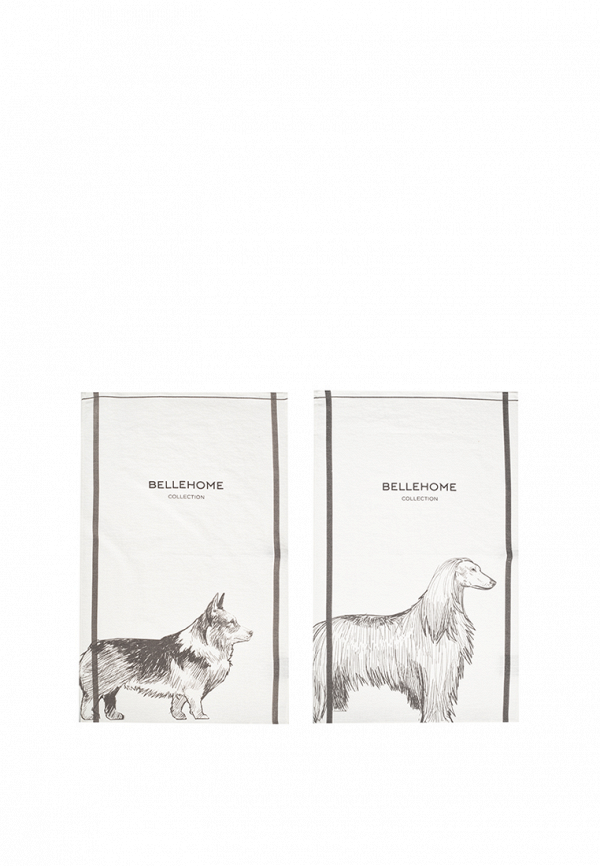 Набор полотенец кухонных Bellehome, Бежевый, Dog breeds (set 2) 40х70 2 шт. хлопок/лен
Набор полотенец кухонных Bellehome, Бежевый, Dog breeds (set 2) 40х70 2 шт. хлопок/лен