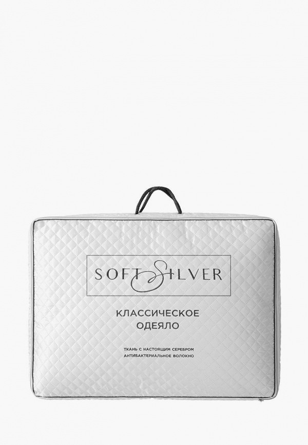 фото Одеяло 1,5-спальное soft silver