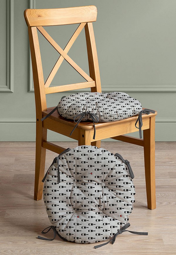 фото Комплект подушек на стул унисон