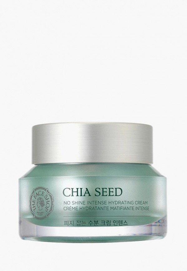 Крем для лица Thefaceshop, CHIA SEED NO SHINE INTENSE HYDRATING CREAM 50 мл, Зеленый
Крем для лица Thefaceshop, CHIA SEED NO SHINE INTENSE HYDRATING CREAM 50 мл, Зеленый