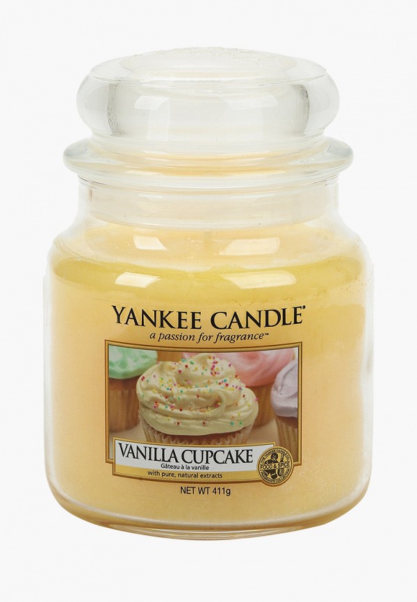 Свеча ароматическая Yankee Candle, Бежевый, Ванильный кекс Vanilla Cupcake 411 г / 65-90 часов
Свеча ароматическая Yankee Candle, Бежевый, Ванильный кекс Vanilla Cupcake 411 г / 65-90 часов