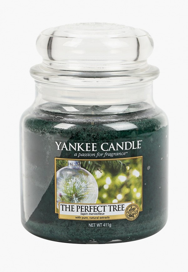 Свеча ароматическая Yankee Candle, Зеленый, средняя в стеклянной банке Идеальная ель The Perfect Tree 411 гр / 65-90 часов
Свеча ароматическая Yankee Candle, Зеленый, средняя в стеклянной банке Идеальная ель The Perfect Tree 411 гр / 65-90 часов