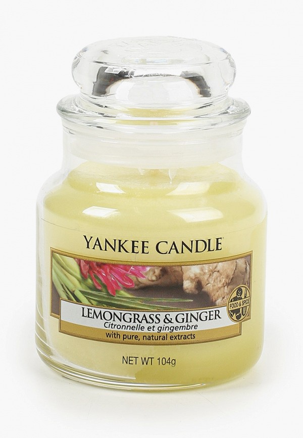 Свеча ароматическая Yankee Candle, Желтый, Лемон гасс и имбирь Lemongrass & Ginger NEW 104 г / 25-45 часов
Свеча ароматическая Yankee Candle, Желтый, Лемон гасс и имбирь Lemongrass & Ginger NEW 104 г / 25-45 часов