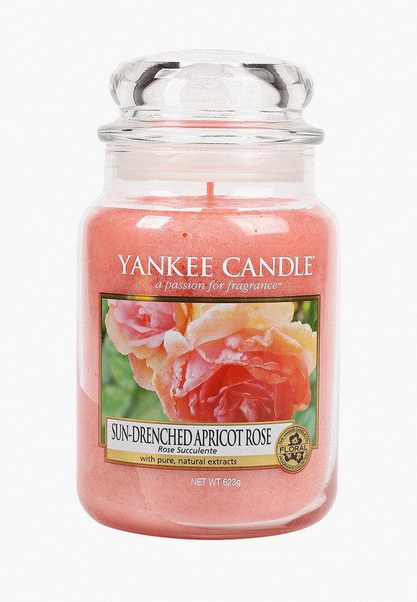Свеча ароматическая Yankee Candle, Розовый, Солнечная абрикосовая роза Sun-drenched apricot rose 623 г / 110-150 часов
Свеча ароматическая Yankee Candle, Розовый, Солнечная абрикосовая роза Sun-drenched apricot rose 623 г / 110-150 часов