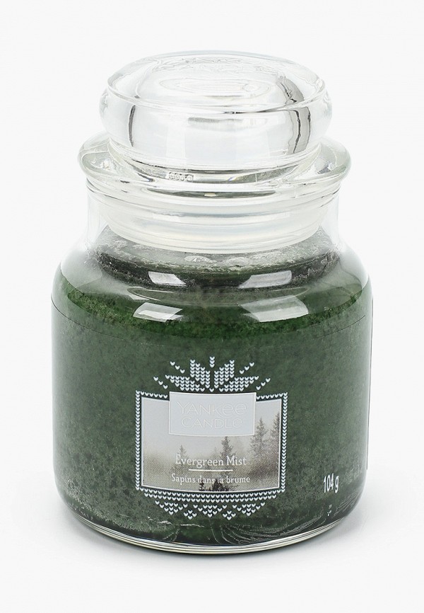 Свеча ароматическая Yankee Candle, Зеленый, маленькая в стеклянной банке Вечнозеленая хвоя Evergreen Mist 104гр / 25-45 часов
Свеча ароматическая Yankee Candle, Зеленый, маленькая в стеклянной банке Вечнозеленая хвоя Evergreen Mist 104гр / 25-45 часов