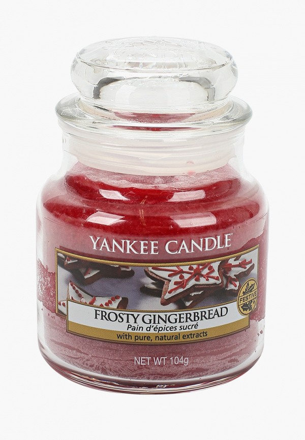 Свеча ароматическая Yankee Candle, Красный, маленькая в стеклянной банке Имбирный пряник с глазурью Frosty Gingerbread 104гр / 25-45 часов
Свеча ароматическая Yankee Candle, Красный, маленькая в стеклянной банке Имбирный пряник с глазурью Frosty Gingerbread 104гр / 25-45 часов