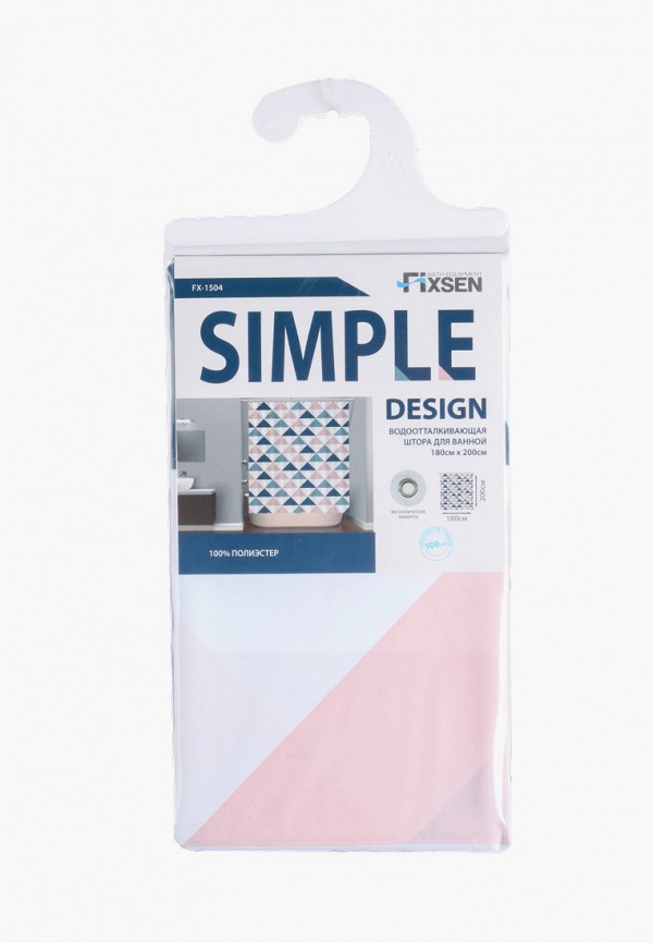 фото Штора для ванной fixsen