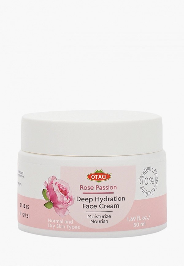 Крем для лица Otaci, Розовый, Rose passion/Глубоко увлажняющий из экстракта дамасской розы, органические масла и витамины 50 мл
Крем для лица Otaci, Розовый, Rose passion/Глубоко увлажняющий из экстракта дамасской розы, органические масла и витамины 50 мл