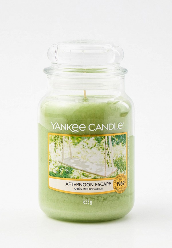 Свеча ароматическая Yankee Candle, Зеленый, в стеклянной банке, "Райский сад" Afternoon Escape, 623 г / 110-150 часов
Свеча ароматическая Yankee Candle, Зеленый, в стеклянной банке, "Райский сад" Afternoon Escape, 623 г / 110-150 часов