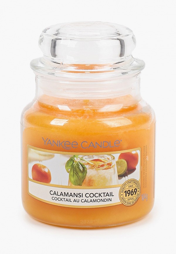 Свеча ароматическая Yankee Candle, Оранжевый, Коктейль Каламанси Calamansi Cocktail, 104 г., 25-45 часов
Свеча ароматическая Yankee Candle, Оранжевый, Коктейль Каламанси Calamansi Cocktail, 104 г., 25-45 часов