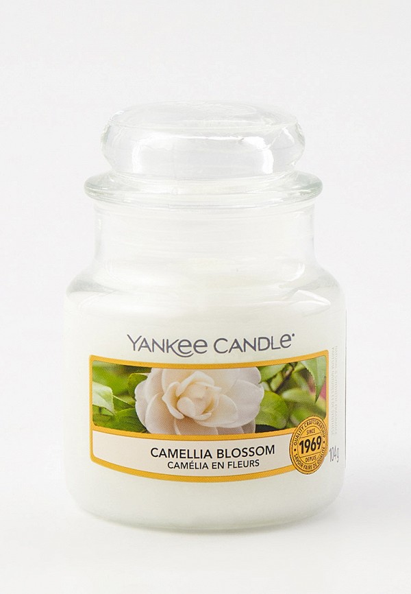 Свеча ароматическая Yankee Candle, Белый, в стеклянной банке, "Цветущая камелия" Camellia Blossom, 104г / 25-45 часов
Свеча ароматическая Yankee Candle, Белый, в стеклянной банке, "Цветущая камелия" Camellia Blossom, 104г / 25-45 часов