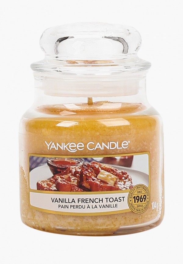 Свеча ароматическая Yankee Candle, Коричневый, маленькая в стеклянной банке Ванильный тост Vanilla French Toast 104 г / 25-45 часов
Свеча ароматическая Yankee Candle, Коричневый, маленькая в стеклянной банке Ванильный тост Vanilla French Toast 104 г / 25-45 часов