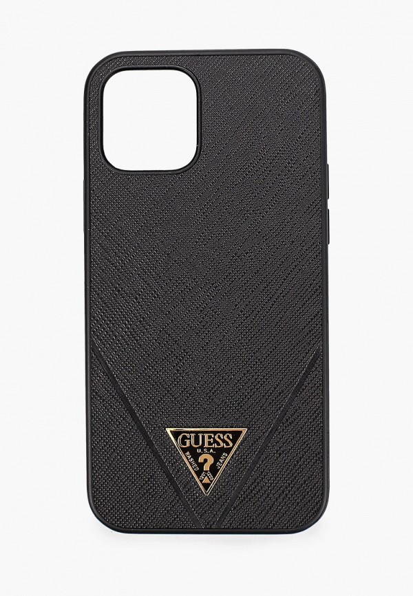 Чехол для iPhone Guess, Черный, 12/12 Pro (6.1), PU Saffiano Triangle metal logo Black
Чехол для iPhone Guess, Черный, 12/12 Pro (6.1), PU Saffiano Triangle metal logo Black