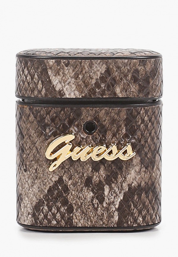 Чехол для наушников Guess, Коричневый, Airpods, Python PU leather case with metal logo Brown
Чехол для наушников Guess, Коричневый, Airpods, Python PU leather case with metal logo Brown