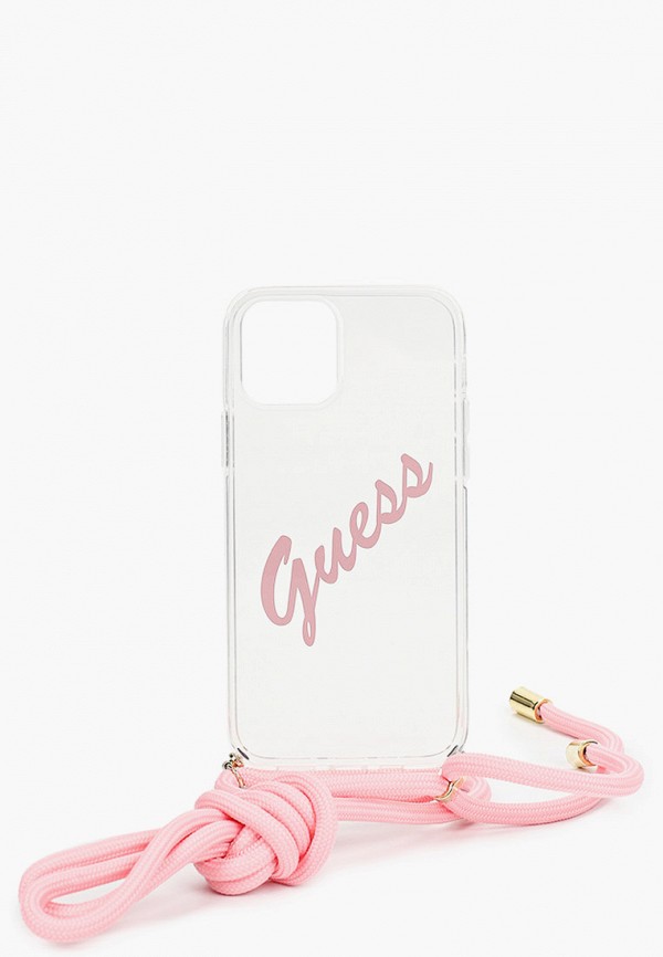 Чехол для iPhone Guess, Прозрачный, 12/12 Pro (6.1), PC/TPU Crossbody Script logo Transp/Pink
Чехол для iPhone Guess, Прозрачный, 12/12 Pro (6.1), PC/TPU Crossbody Script logo Transp/Pink