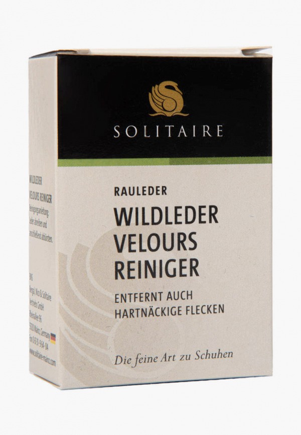 Губка для обуви Solitaire, Серый, для велюровой кожи SOLITAIRE WILDLEDER VELOURS REINIGER
Губка для обуви Solitaire, Серый, для велюровой кожи SOLITAIRE WILDLEDER VELOURS REINIGER