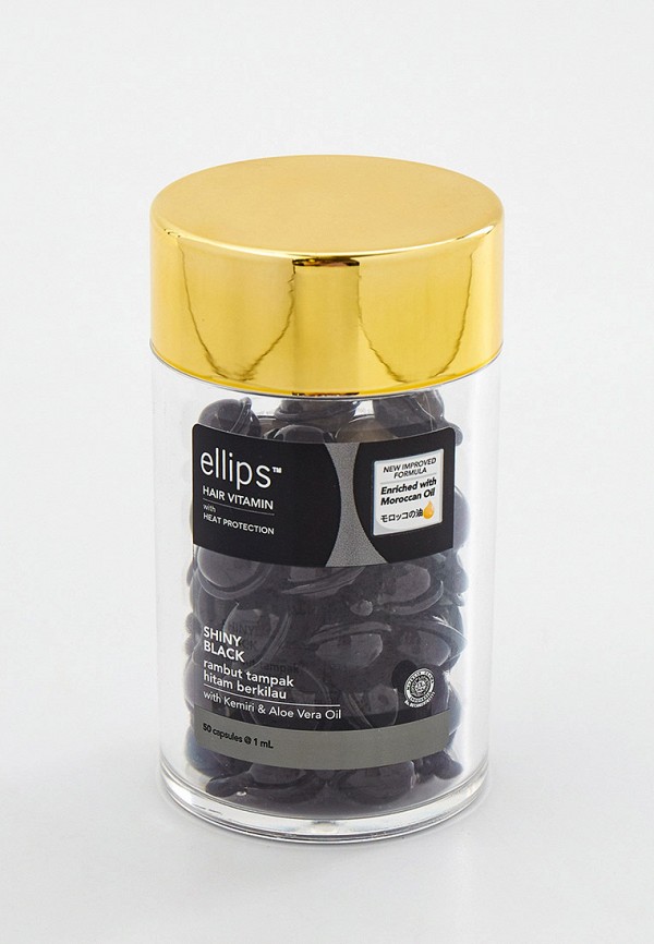 Масло для волос Ellips, Прозрачный, Ellips Shiny Black (для темных волос), банка 50шт
Масло для волос Ellips, Прозрачный, Ellips Shiny Black (для темных волос), банка 50шт