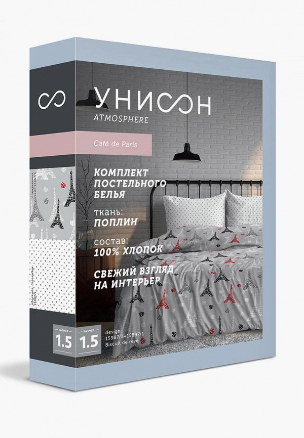 фото Постельное белье семейное унисон