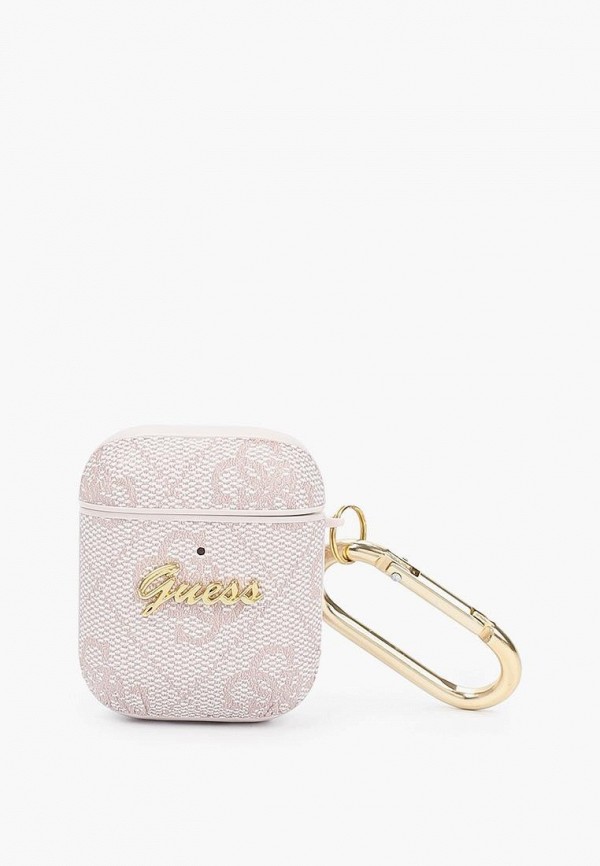 Чехол для наушников Guess, Розовый, Airpods, PU 4G case with metal logo and carabiner Pink
Чехол для наушников Guess, Розовый, Airpods, PU 4G case with metal logo and carabiner Pink