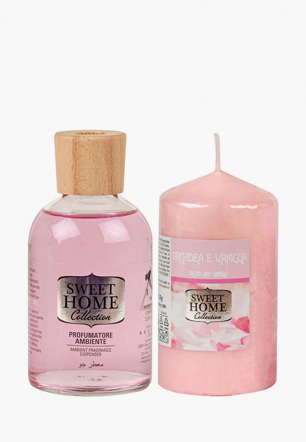 Набор ароматический Sweet Home Collection, Розовый, ORCHID & VANILLA, 100 мл + 135 г
Набор ароматический Sweet Home Collection, Розовый, ORCHID & VANILLA, 100 мл + 135 г
