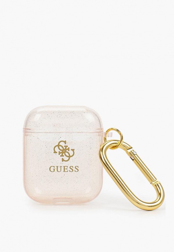 Чехол для наушников Guess, Прозрачный, Airpods 1/2, TPU with carabin Transparent Glitter 4G Gold
Чехол для наушников Guess, Прозрачный, Airpods 1/2, TPU with carabin Transparent Glitter 4G Gold