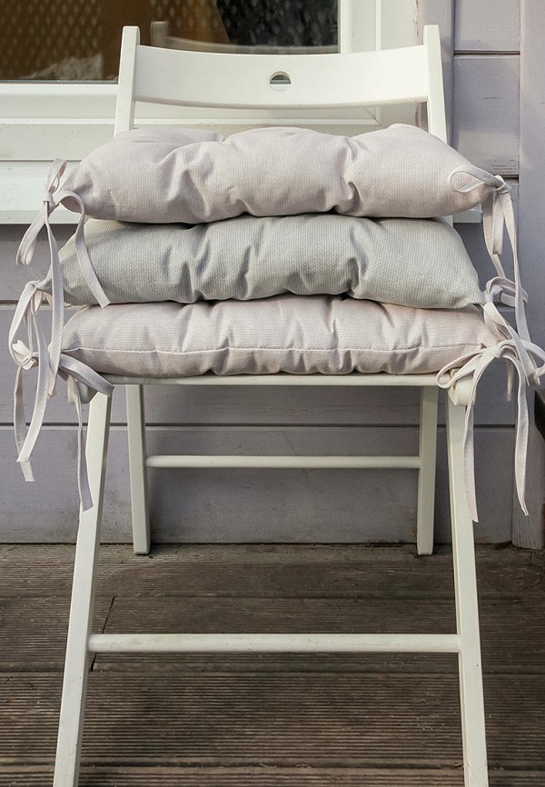 фото Комплект подушек на стул унисон