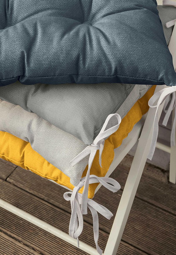 фото Комплект подушек на стул унисон