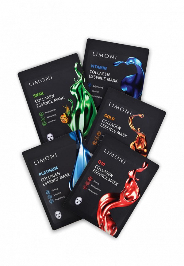 Набор масок для лица Limoni, Белый, тканевых с коллагеном ассорти Collagen Essence mask set, 5 шт.
Набор масок для лица Limoni, Белый, тканевых с коллагеном ассорти Collagen Essence mask set, 5 шт.