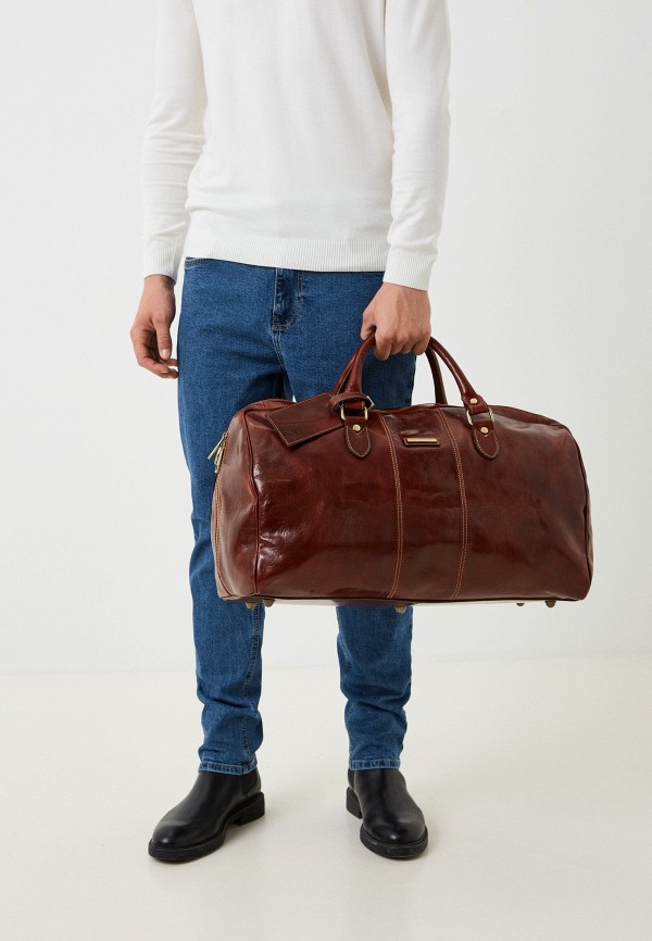 фото Сумка дорожная и багажная бирка tuscany leather