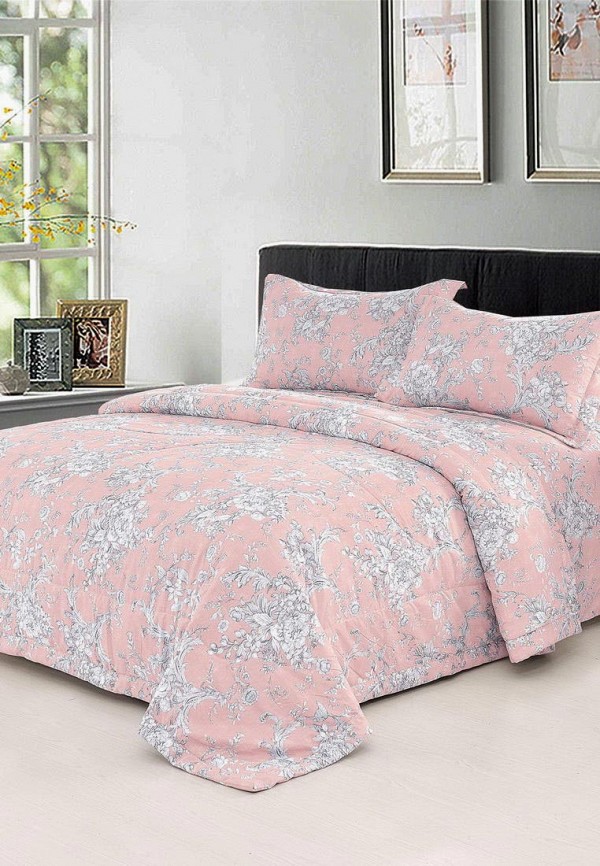 Постельное белье Евро Sofi De Marko, Розовый 
Постельное белье Евро Sofi De Marko, Розовый