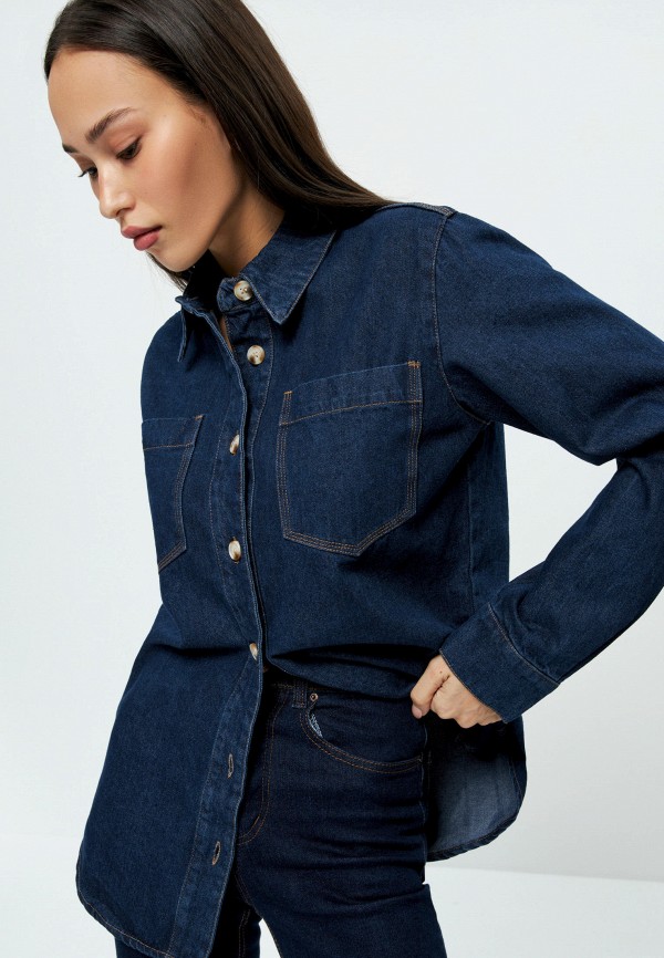 фото Рубашка джинсовая zarina