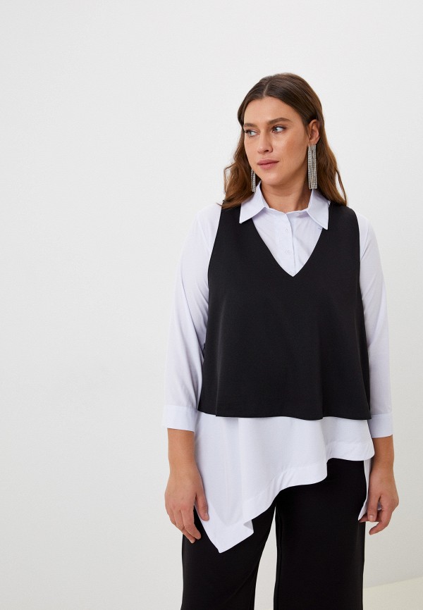 фото Блуза и жилет just beauty