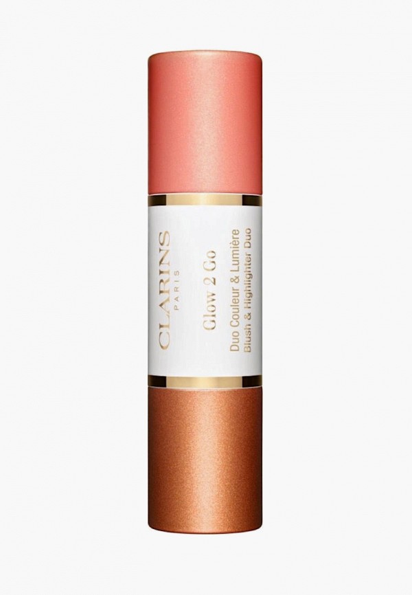 Румяна Clarins, Разноцветный, Glow 2 Go Blush and Highlighter Duo, 02 golden peach, 9 г
Румяна Clarins, Разноцветный, Glow 2 Go Blush and Highlighter Duo, 02 golden peach, 9 г
