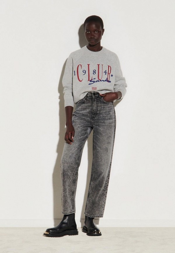 Джинсы Sandro, Серый 
Джинсы Sandro, Серый