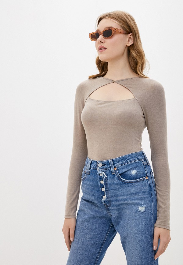 Лонгслив Lime, Бежевый 
Лонгслив Lime, Бежевый