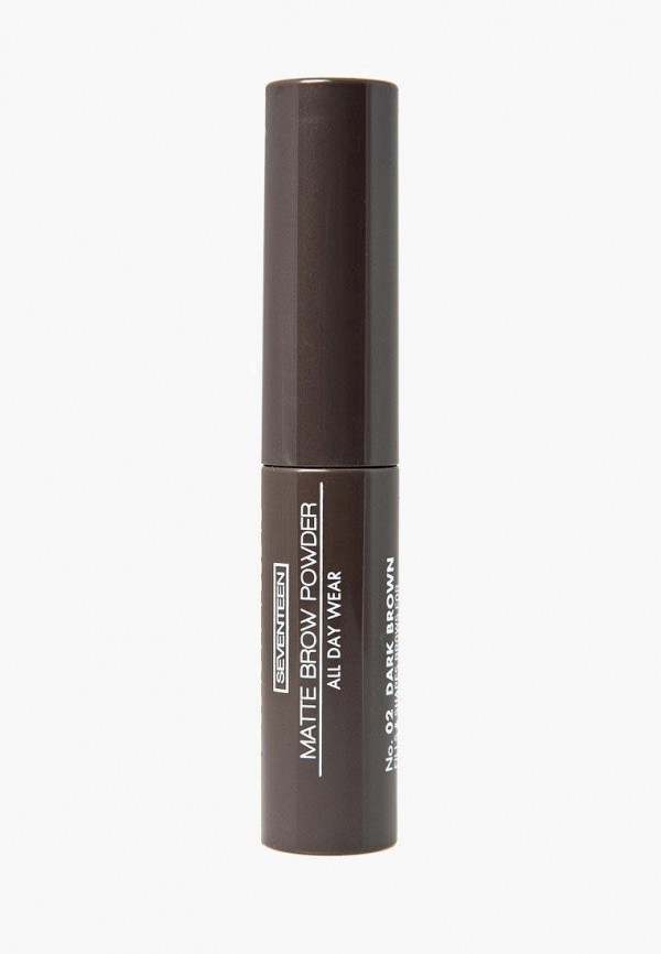 Тени для бровей Seventeen, Коричневый, MATTE BROW POWDER ALL DAY WEAR с матовым эффектом т.02 т.коричневый, 1 г
Тени для бровей Seventeen, Коричневый, MATTE BROW POWDER ALL DAY WEAR с матовым эффектом т.02 т.коричневый, 1 г