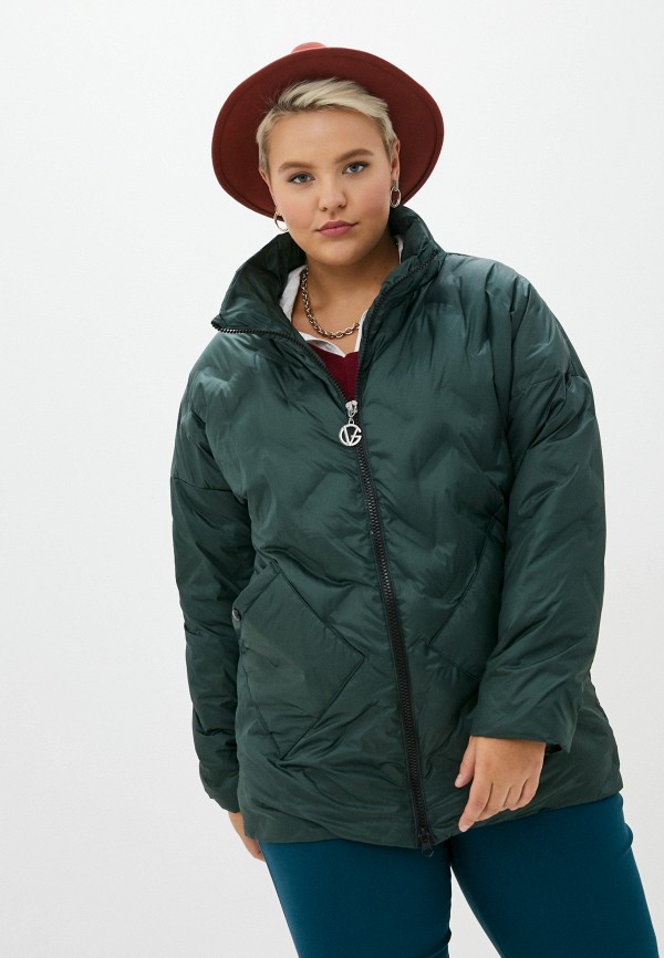Куртка утепленная Артесса, Зеленый 
Куртка утепленная Артесса, Зеленый