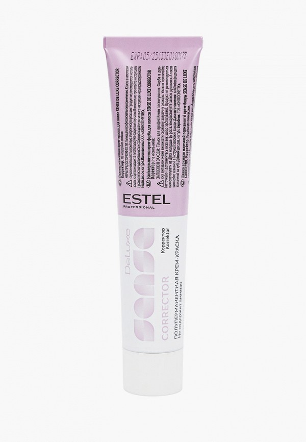 Краска для волос Estel, Синий, SENSE DE LUXE CORRECTOR для окрашивания волос ESTEL PROFESSIONAL 0/11 синий, 60 мл
Краска для волос Estel, Синий, SENSE DE LUXE CORRECTOR для окрашивания волос ESTEL PROFESSIONAL 0/11 синий, 60 мл