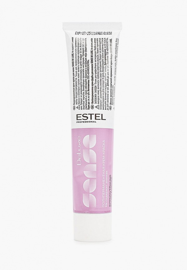 Краска для волос Estel, Белый, SENSE DE LUXE для окрашивания волос ESTEL PROFESSIONAL, 9/65 блондин фиолетово-красный, 60 мл
Краска для волос Estel, Белый, SENSE DE LUXE для окрашивания волос ESTEL PROFESSIONAL, 9/65 блондин фиолетово-красный, 60 мл