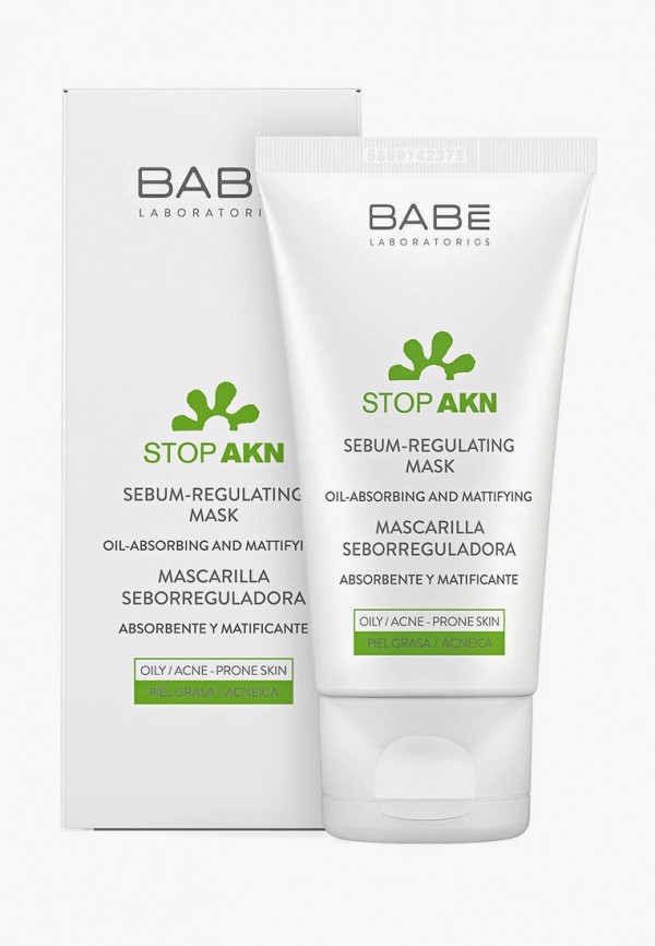 Маска для лица Babe Laboratorios, Белый, очищающая, матирующая, для жирной и склонной к акне кожи, 50 мл
Маска для лица Babe Laboratorios, Белый, очищающая, матирующая, для жирной и склонной к акне кожи, 50 мл