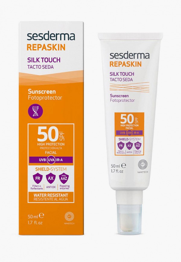Крем солнцезащитный Sesderma, Прозрачный, средство с нежностью шелка REPASKIN SILK TOUCH Facial Sunscreen SPF50, 50 мл
Крем солнцезащитный Sesderma, Прозрачный, средство с нежностью шелка REPASKIN SILK TOUCH Facial Sunscreen SPF50, 50 мл