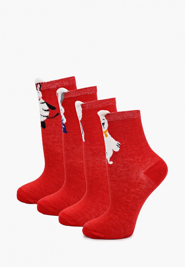 Носки 4 пары Kaftan, Красный
Носки 4 пары Kaftan, Красный