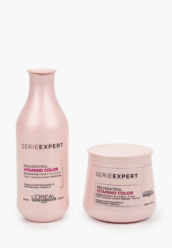 Набор для ухода за волосами L'Oreal Professionnel, Serie Expert, "Насыщенный цвет" Vitamino Color, 300 мл, 250 мл
Набор для ухода за волосами L'Oreal Professionnel, Serie Expert, "Насыщенный цвет" Vitamino Color, 300 мл, 250 мл