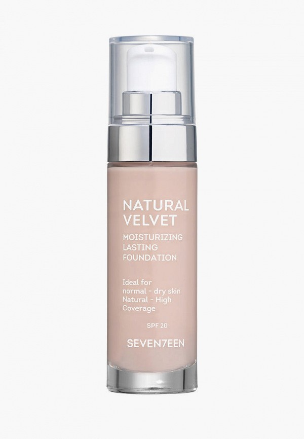 Тональный крем Seventeen, Бежевый, NATURAL VELVET MOISTURIZING LASTING FOUNDATION, светлый бежевый, 35 мл
Тональный крем Seventeen, Бежевый, NATURAL VELVET MOISTURIZING LASTING FOUNDATION, светлый бежевый, 35 мл